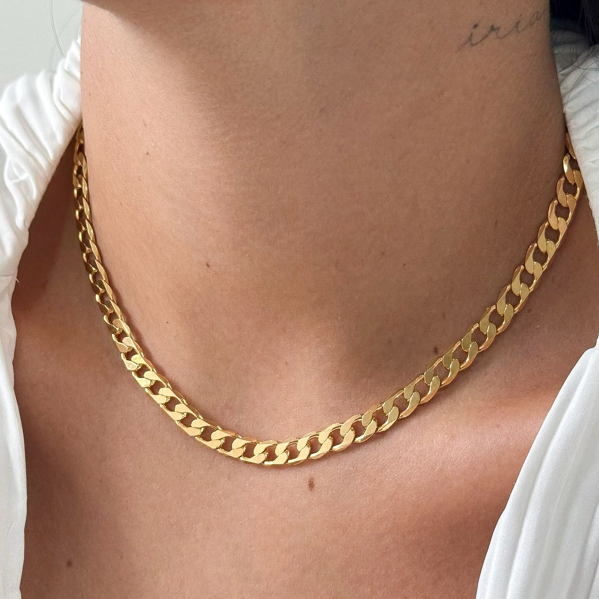 Choker Groumet Bold Folheado em Ouro 18K