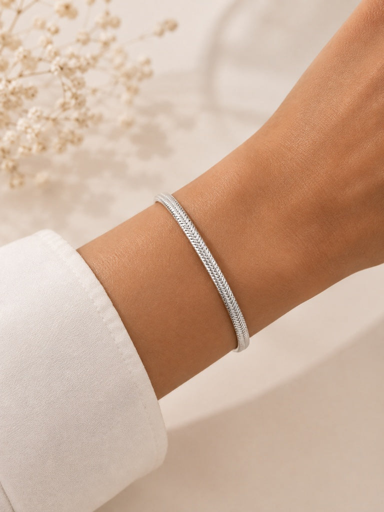 Pulseira Laminada Prata 925