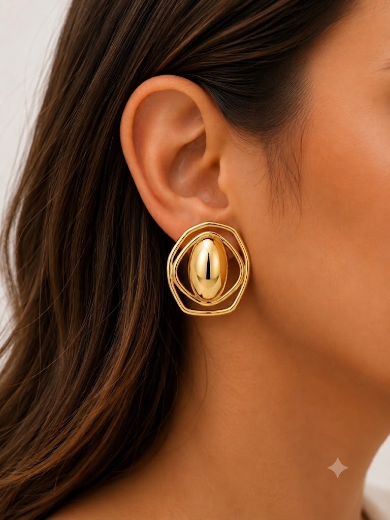 Brinco Essenza Ouro 18k