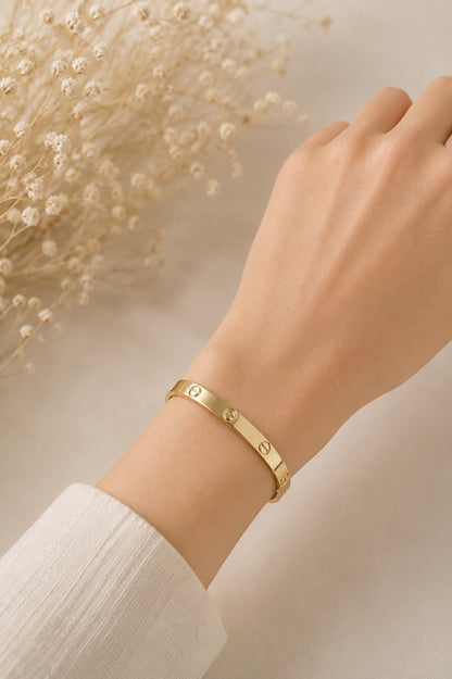 Bracelete Alta Joalheria Máxi Ouro 18k
