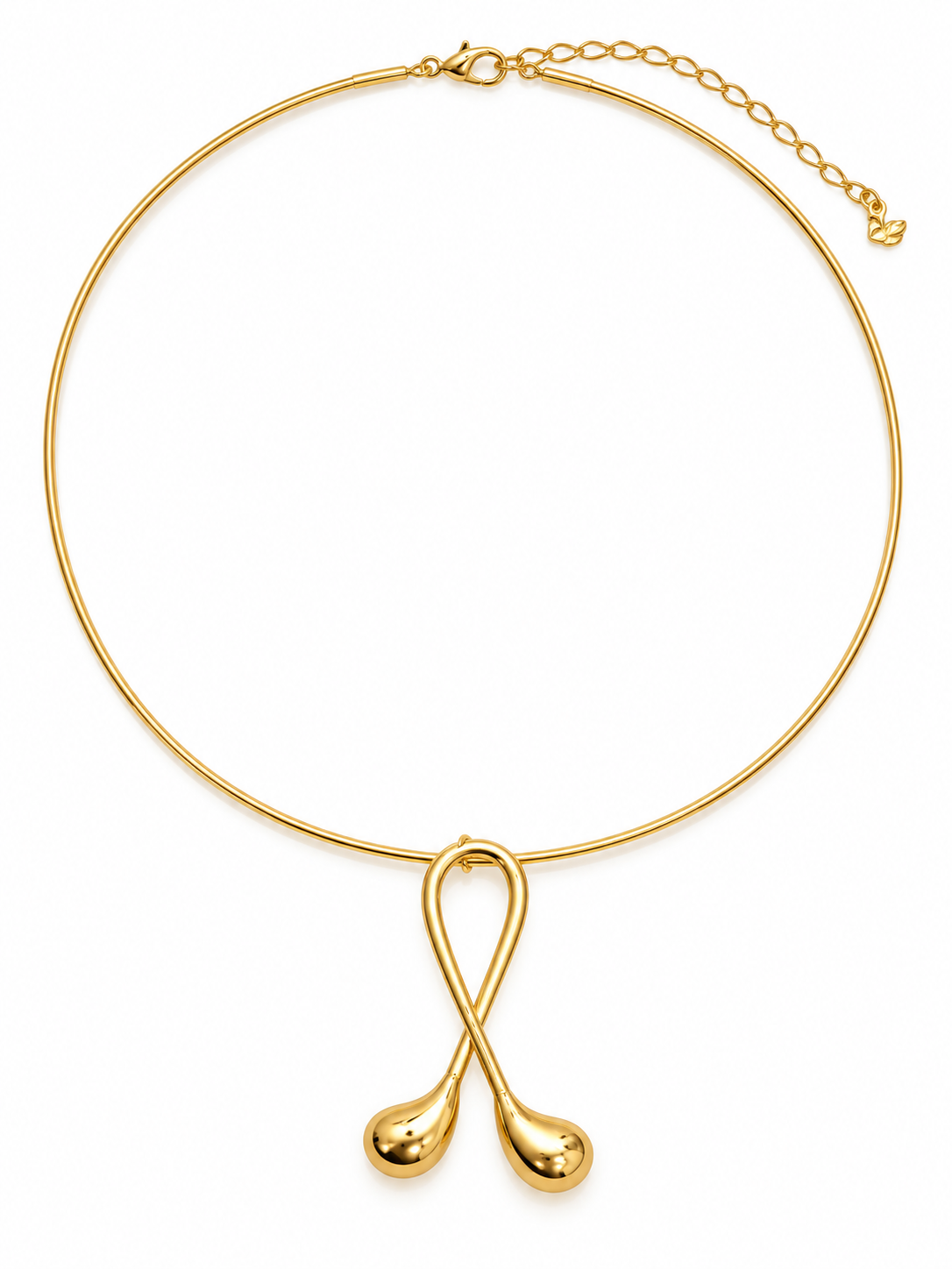 Scarlat SKU 15089 foto 1 | Aro com Pingente Fio Orgânico Ouro 18k