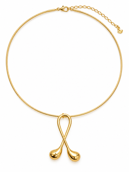 Scarlat SKU 15089 foto 1 | Aro com Pingente Fio Orgânico Ouro 18k