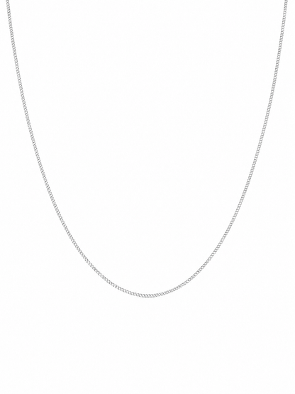 Corrente Mini Groumet Prata 925