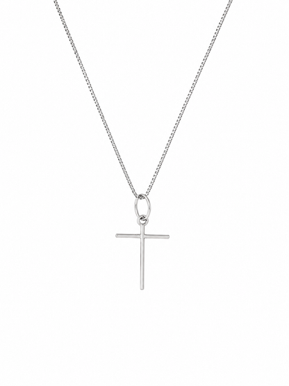 Colar Cruz Prata 925
