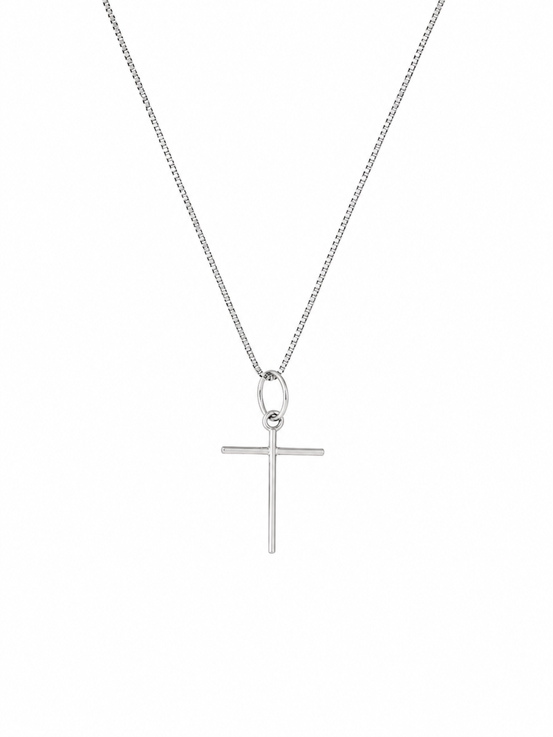 Colar Cruz Prata 925