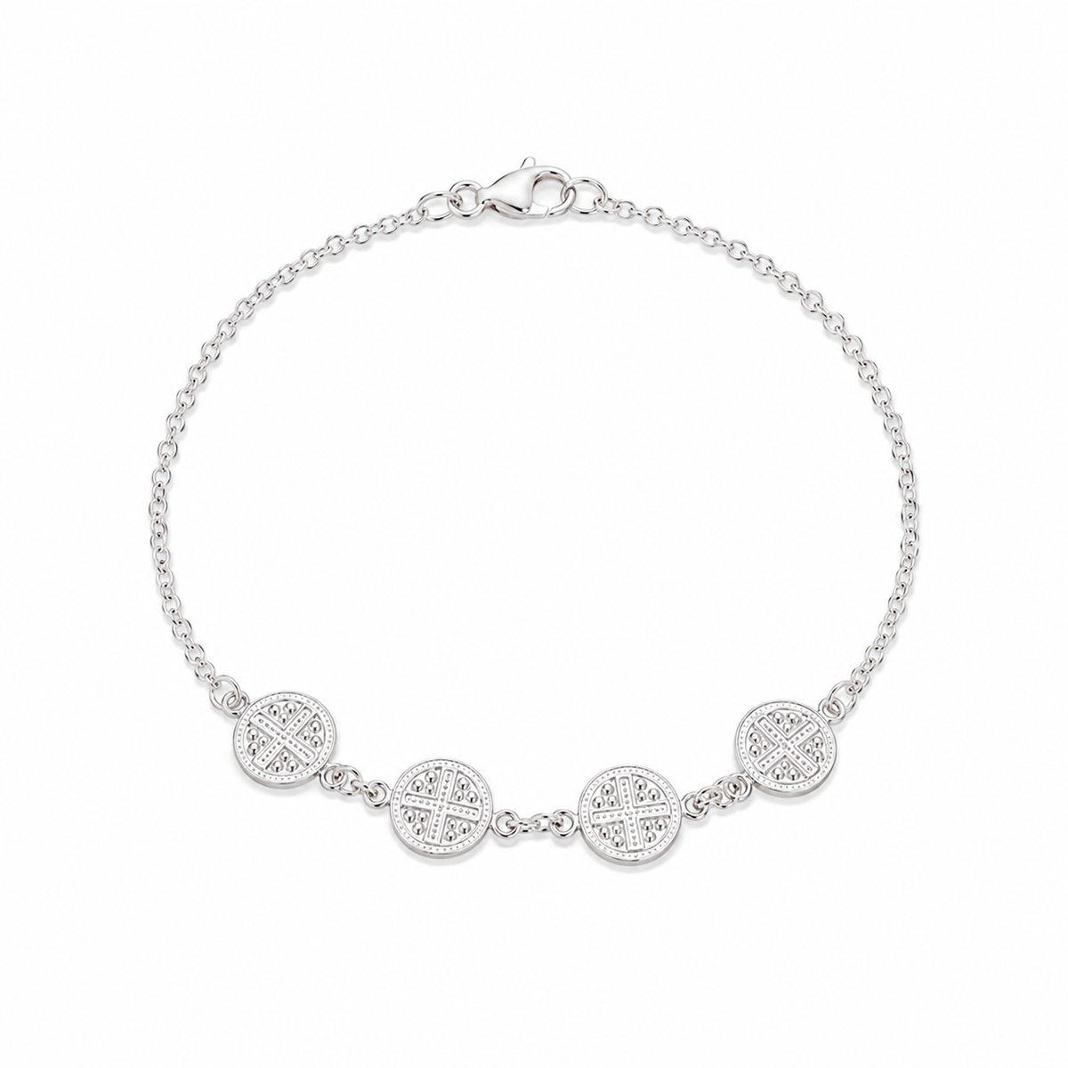 Pulseira São Bento Prata 925