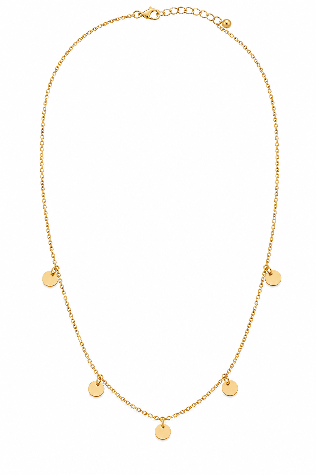 Choker Cartier Chapinha Redonda Ouro 18k