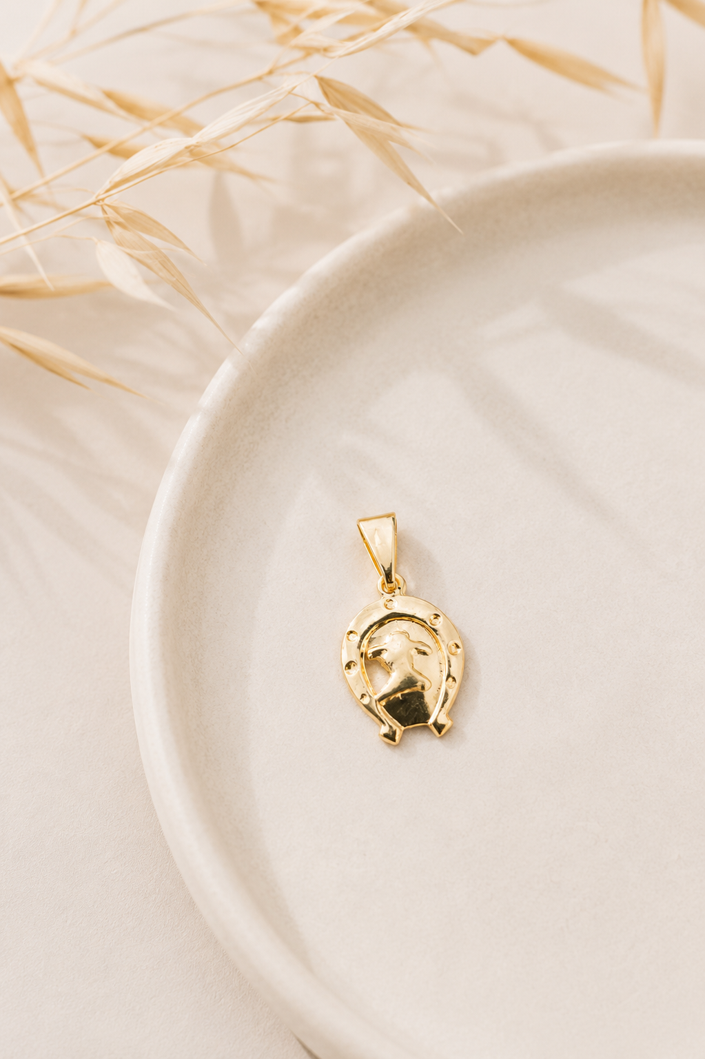 Pingente Ferradura Ouro 18k