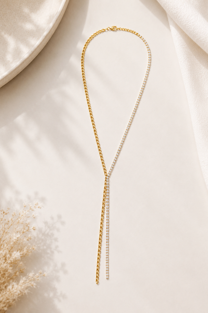 Gravata Cartier com Riviera Ouro 18k