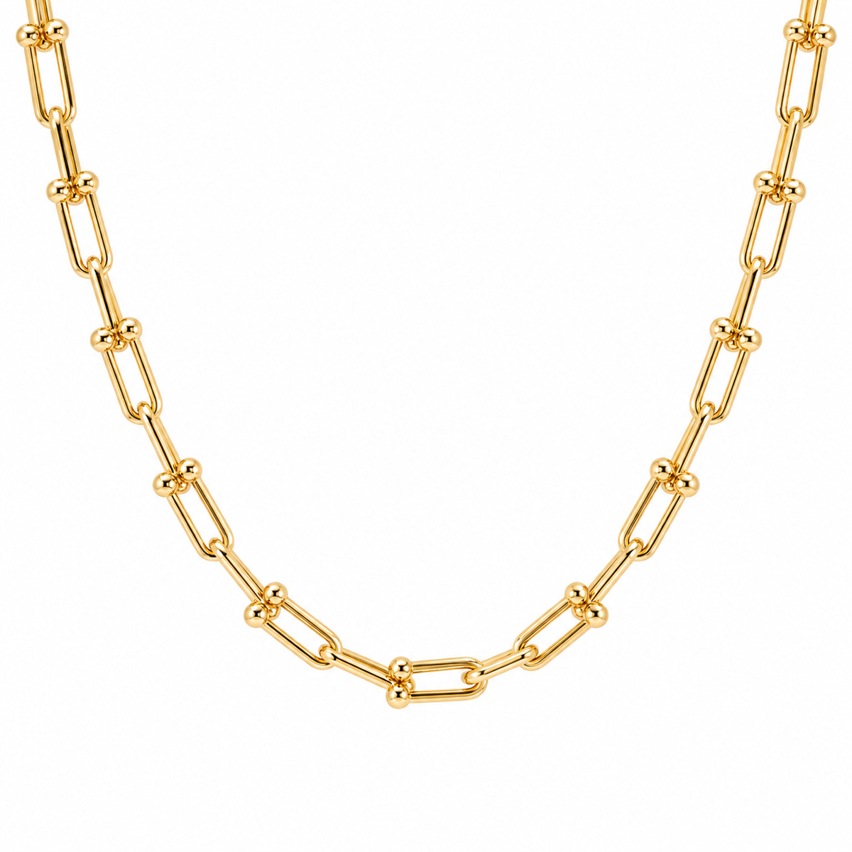 Corrente Inspiração Cartier Ouro 18k