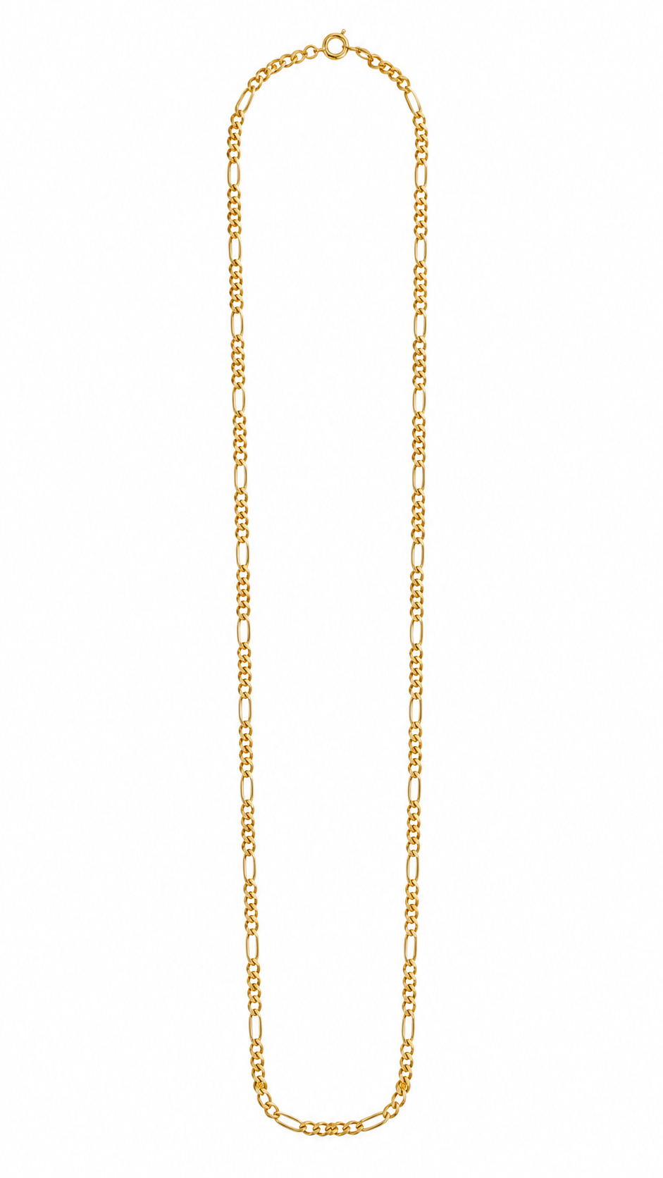 Corrente Masculina Elo Três por Um Ouro 18k