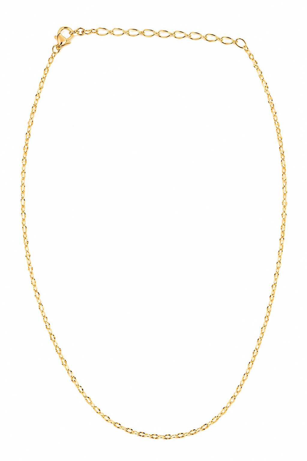 Choker Mini Elos Ovais MontClair Ouro 18k