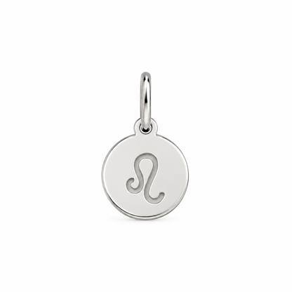 Scarlat SKU 15164 foto 1 | Pingente Signos Chapinha Lisa Ródio Branco