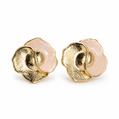 Scarlat SKU 15330 foto 1 | Brinco Pétalas de Gaia Ouro 18k