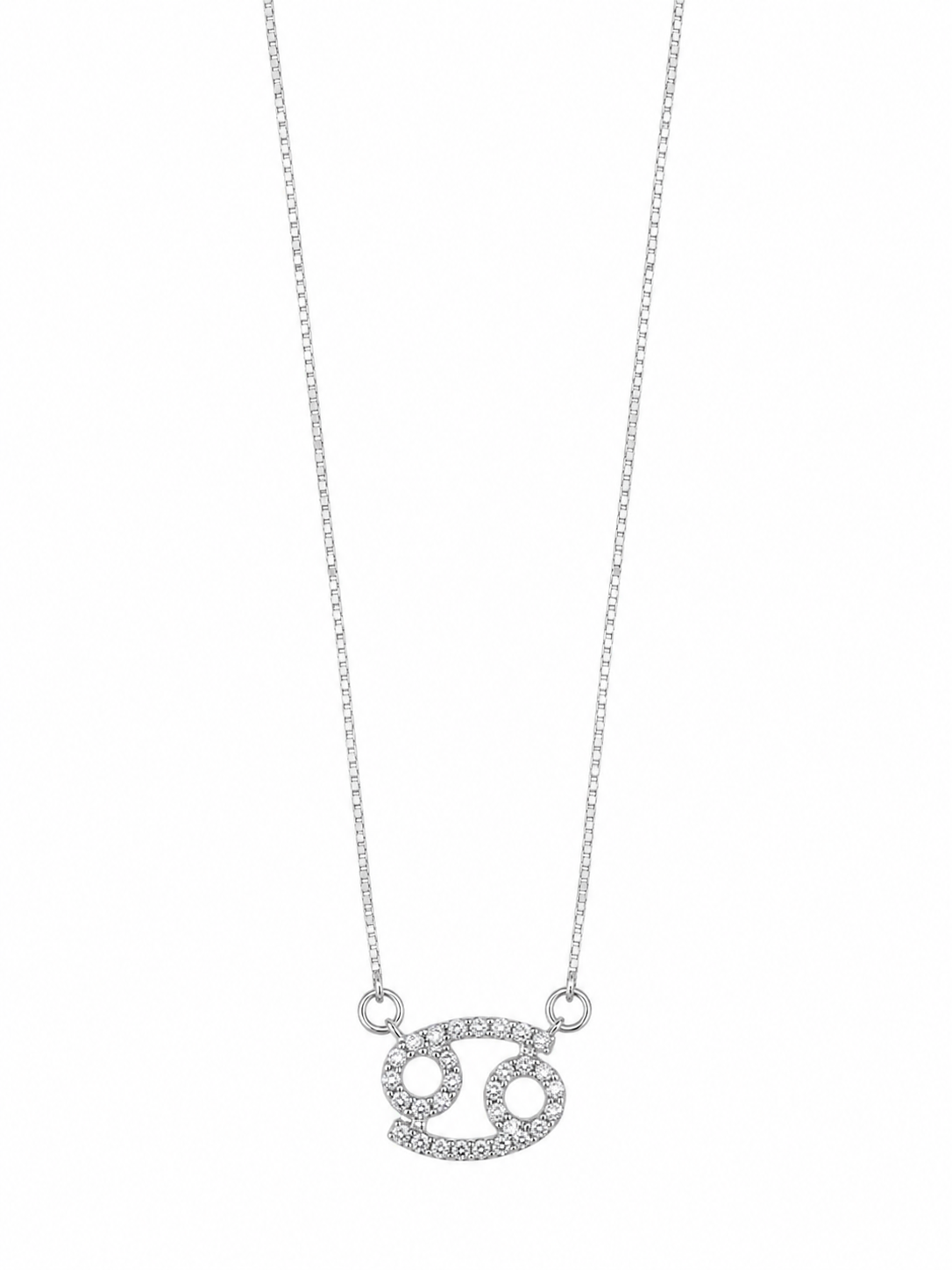 Colar Signo Cancer Prata 925