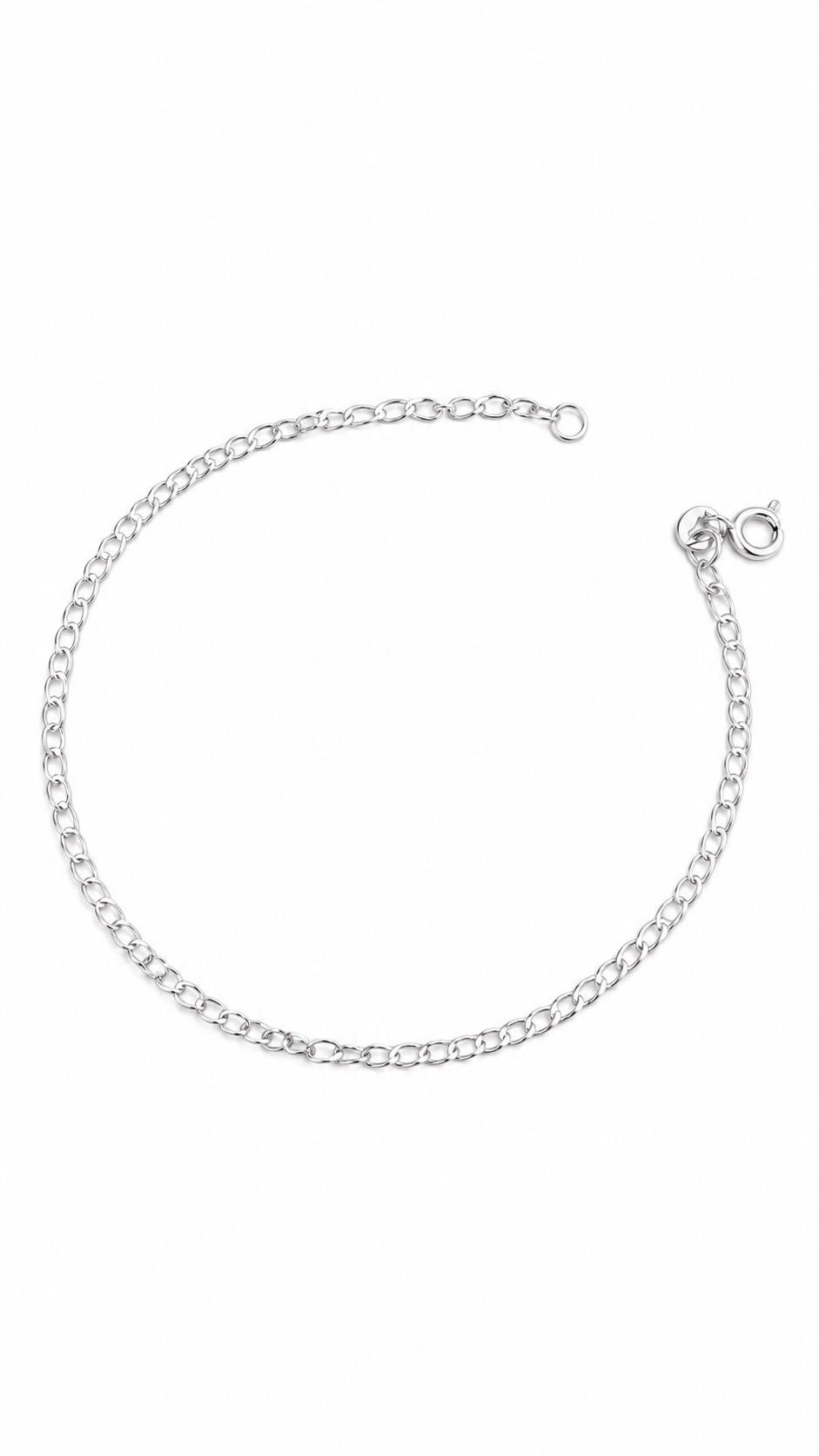 Pulseira Masculina Groumet Prata 925