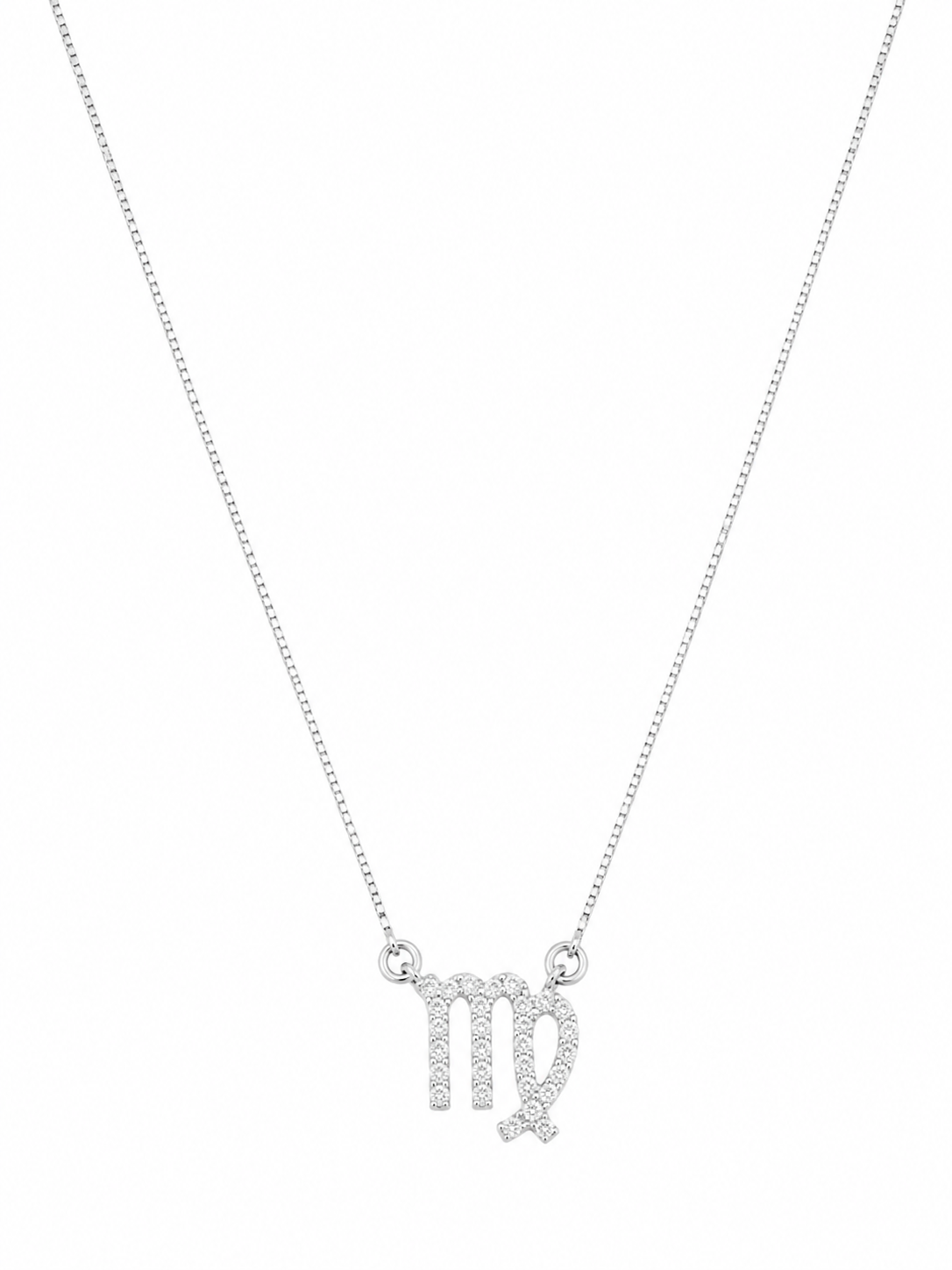 Colar Signo Virgem Prata 925