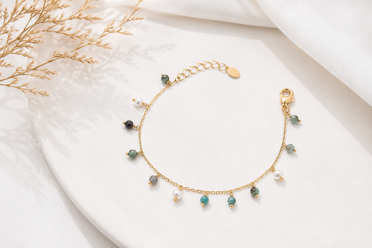Pulseira Rondel Collor Ouro 18k
