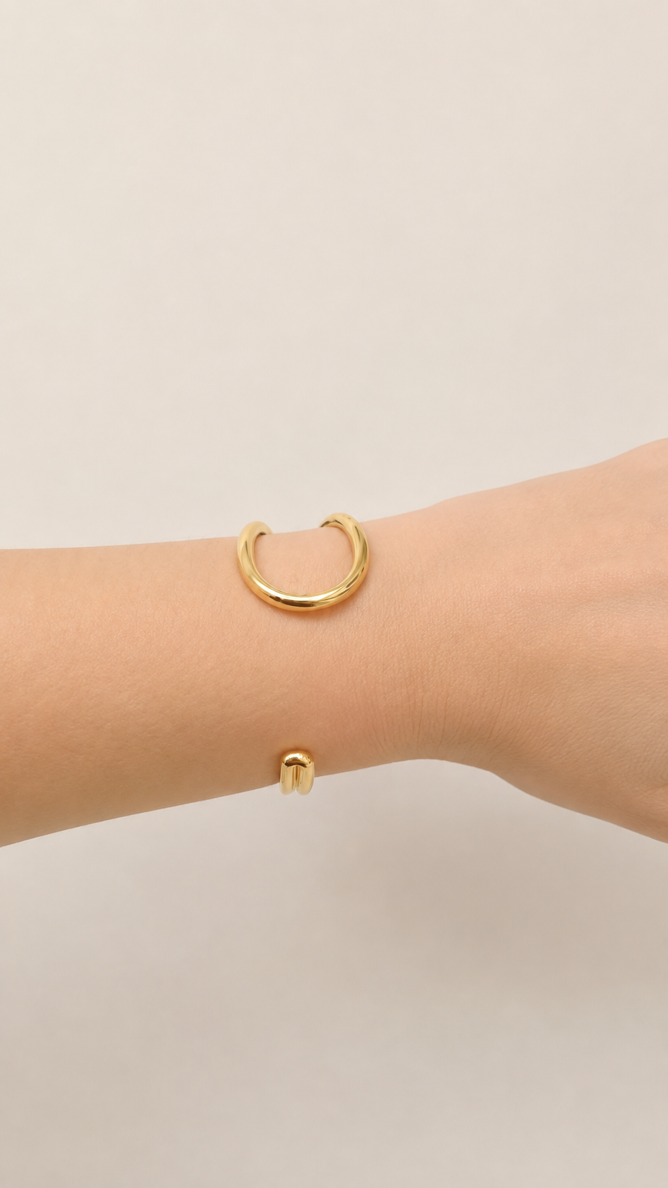 Bracelete Duplo Gota Ouro 18k