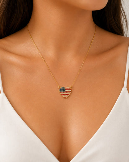 Colar USA Ouro 18k