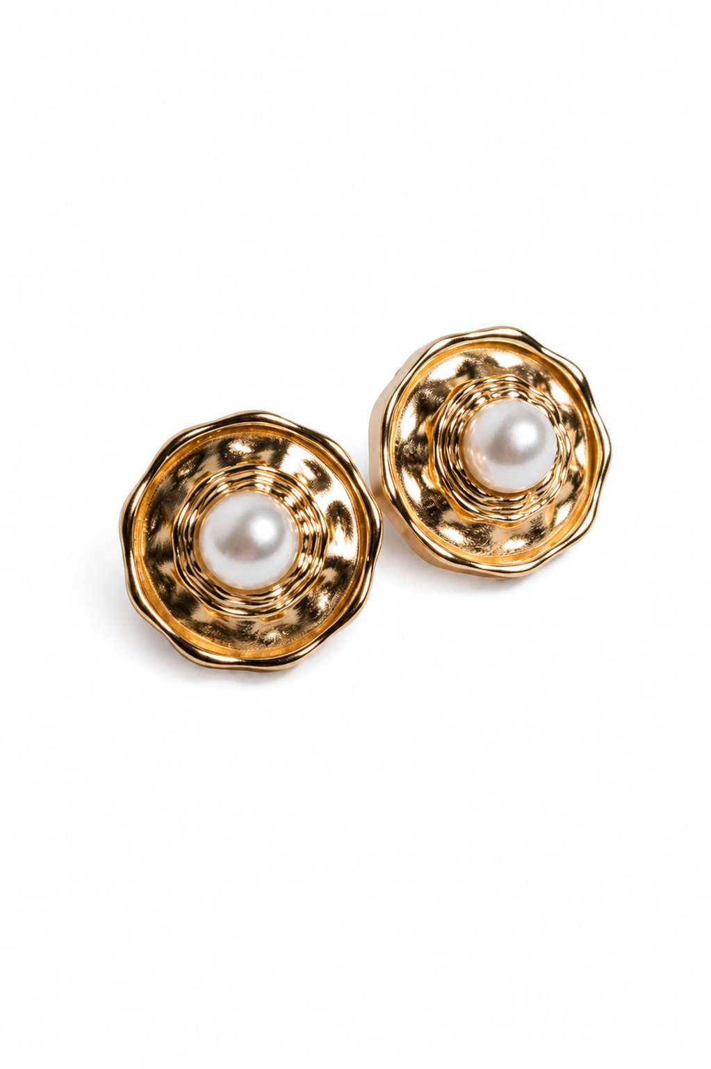Brinco Majestade Pérola Ouro 18k