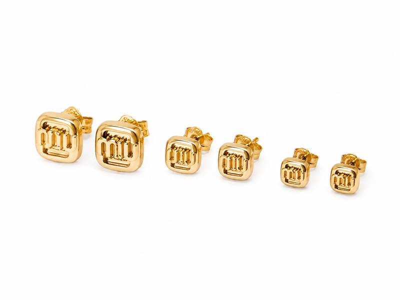 Brinco Trio Inspiração Mimiu Ouro 18k