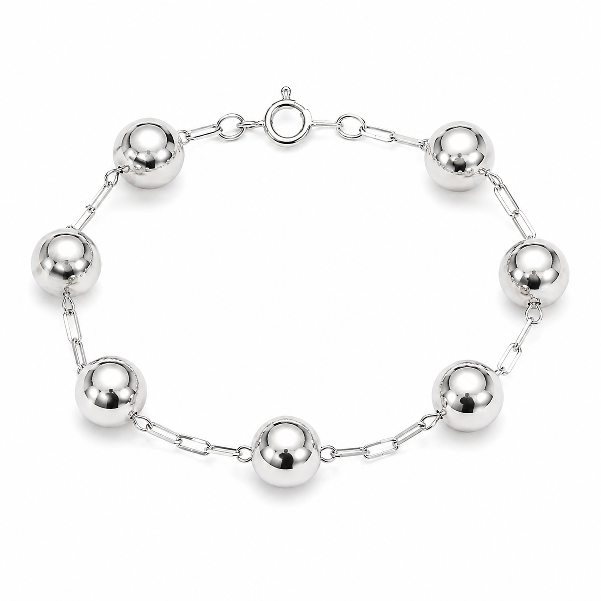 Pulseira Esfera Prata 925