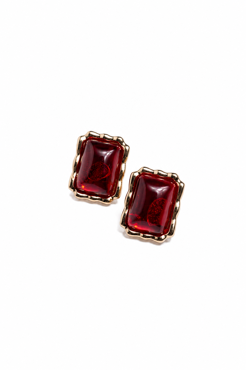 Brinco Rubra Imperial Rubi Ouro 18k