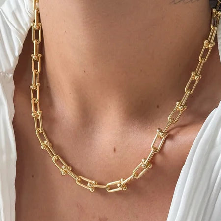 Corrente Inspiração Cartier Ouro 18k