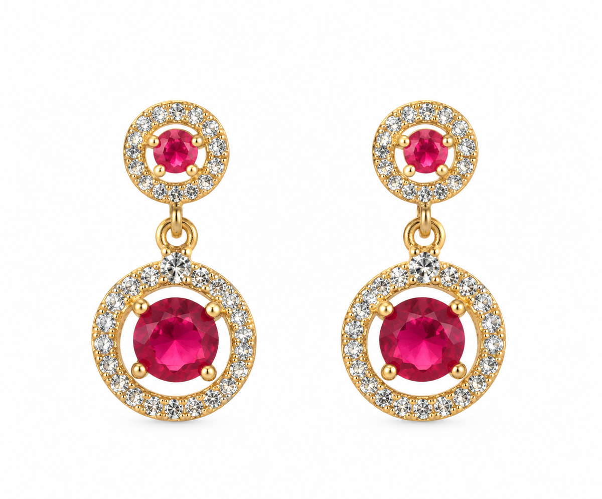 Brinco Stella Ouro 18k