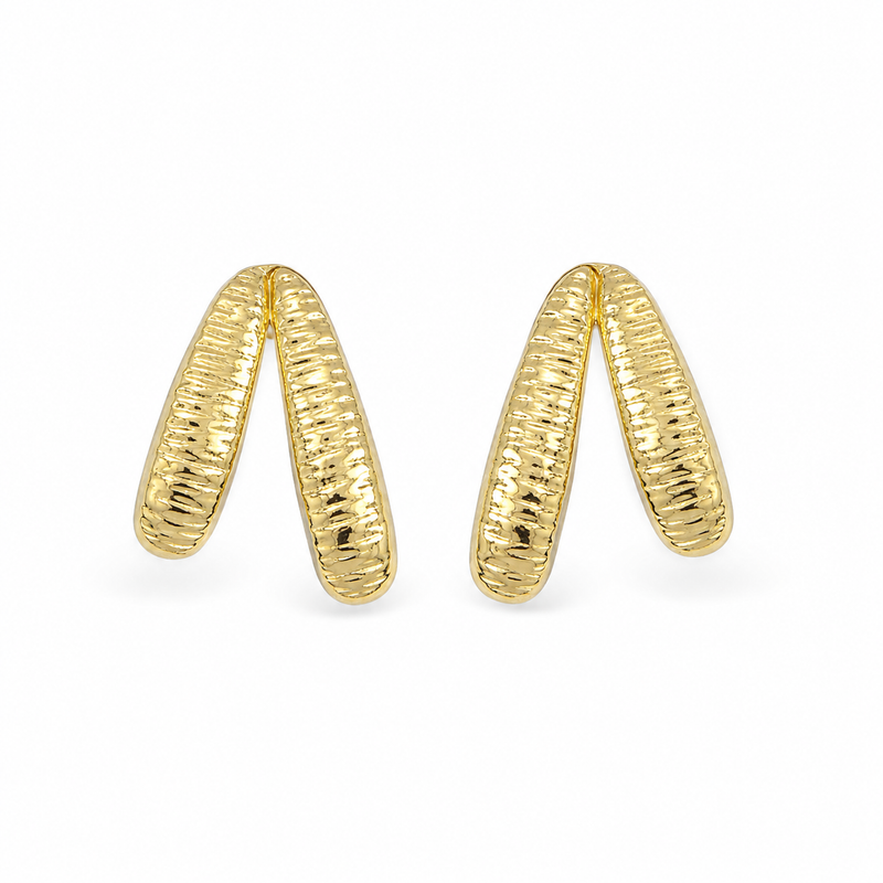 Brinco Ear Hook Trabalhado MontClair Ouro 18k