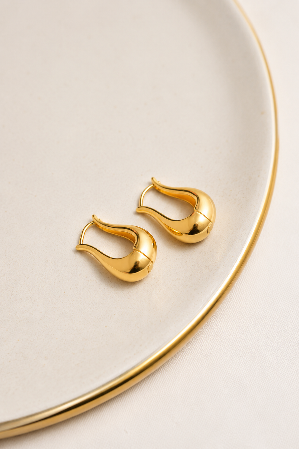 Brinco Argola Ravello Grande Ouro 18k