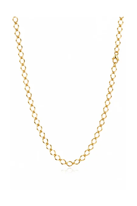 Corrente Elo Fina Ouro 18k