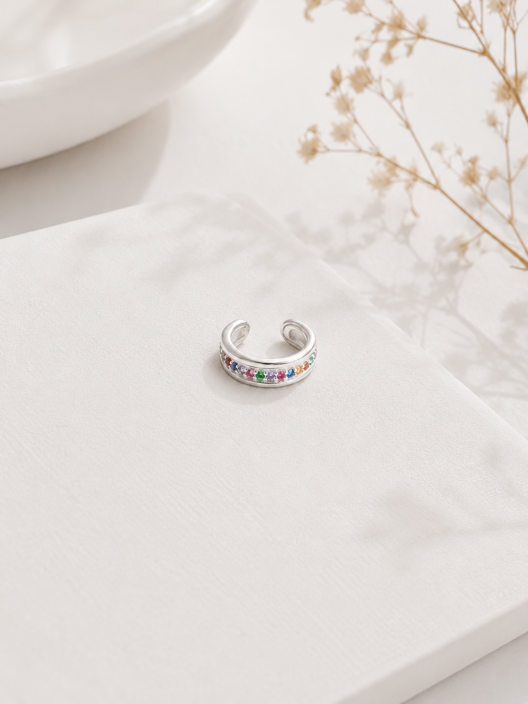 Piercing Fake Color Prata 925