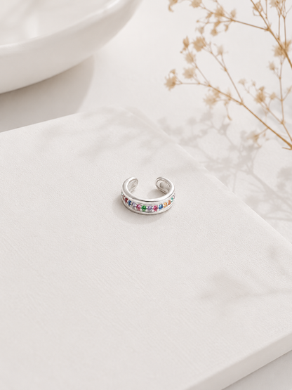 Piercing Fake Color Prata 925
