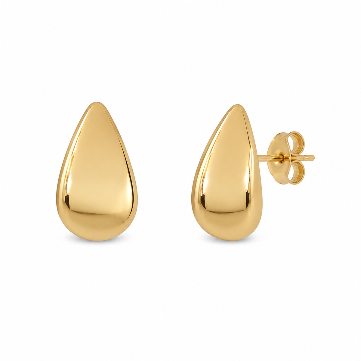 Brinco Gota Smart Lisa Ouro 18k