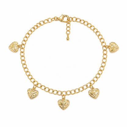 Pulseira com Espírito Santo Pendurado Ouro 18k
