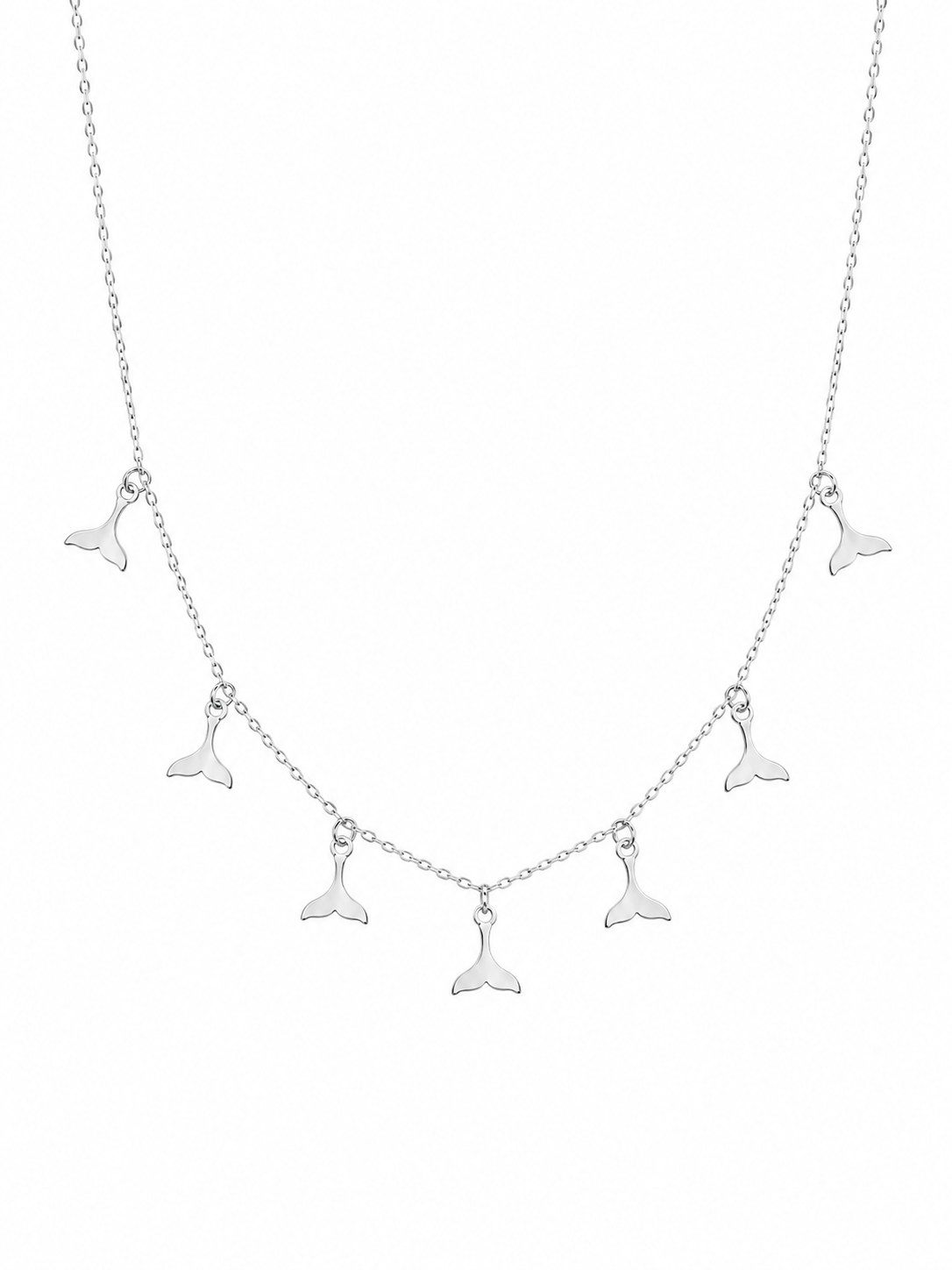Choker Rabo de Baleia Prata 925
