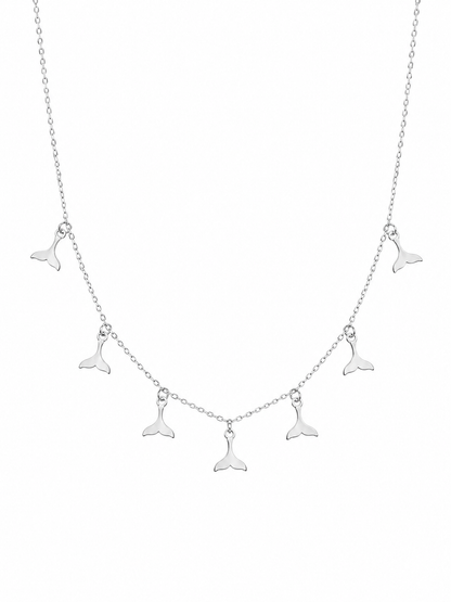 Choker Rabo de Baleia Prata 925