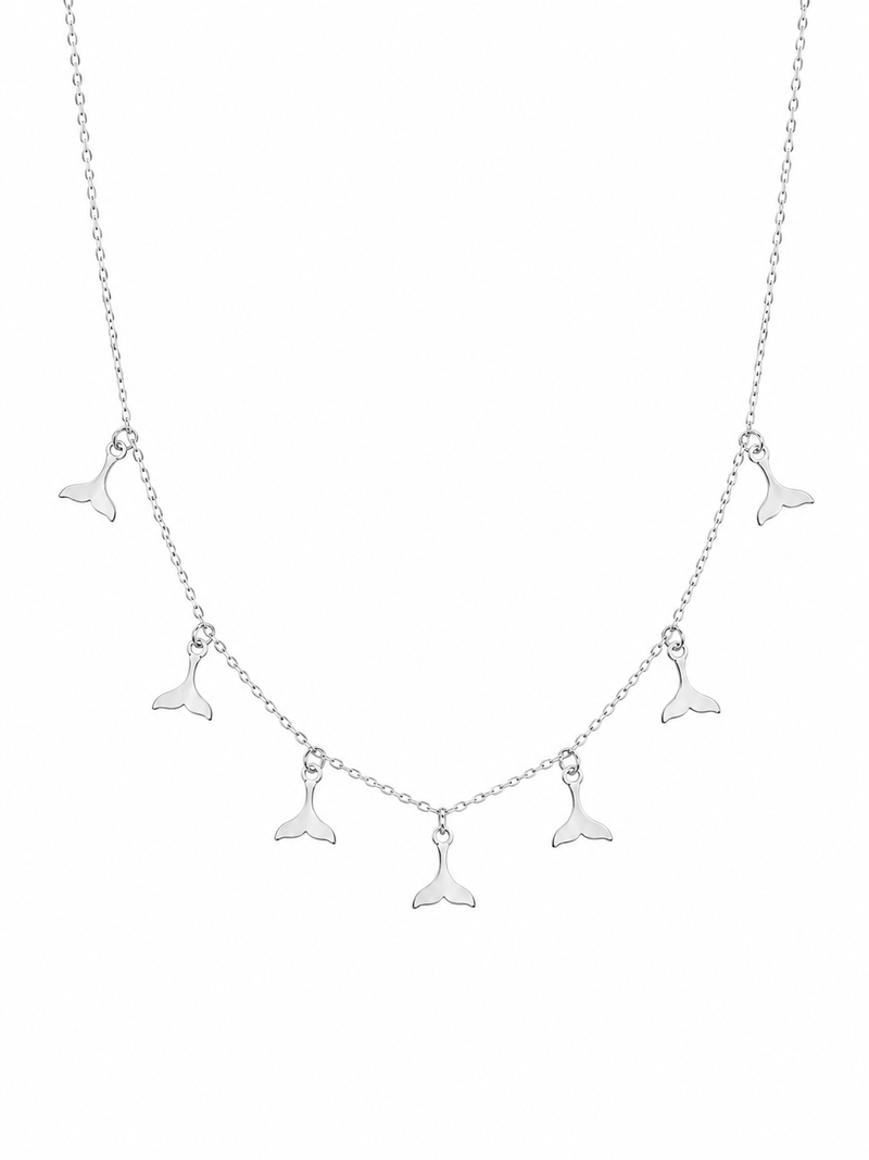 Choker Rabo de Baleia Prata 925