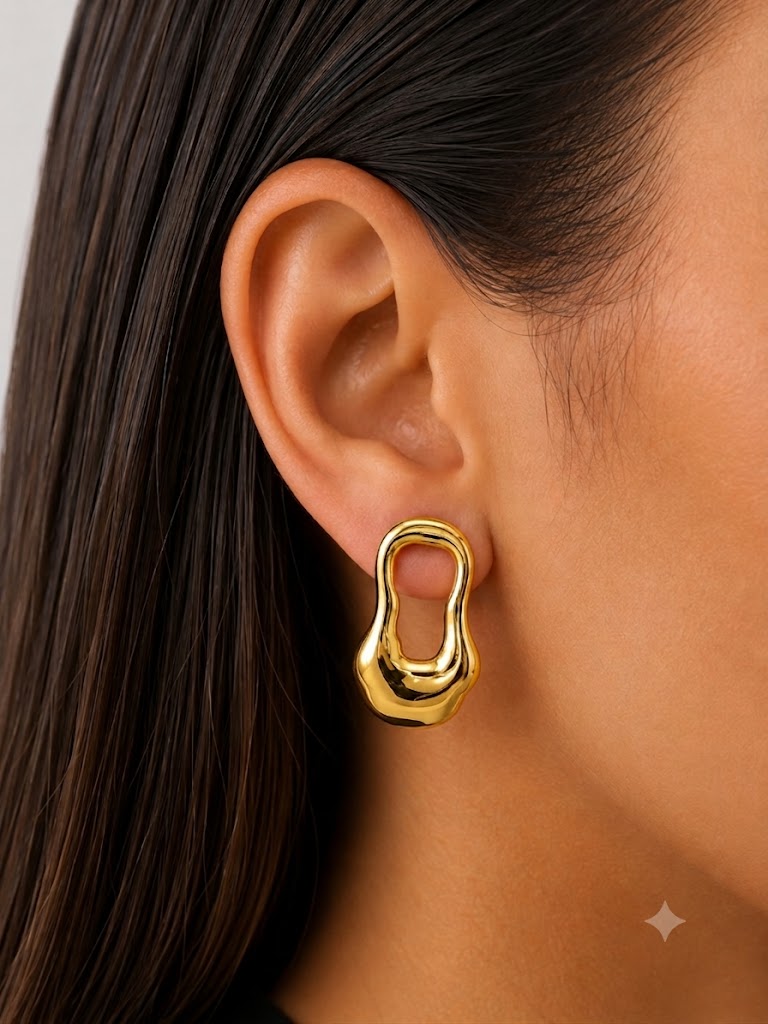Brinco Nébula Ouro 18k