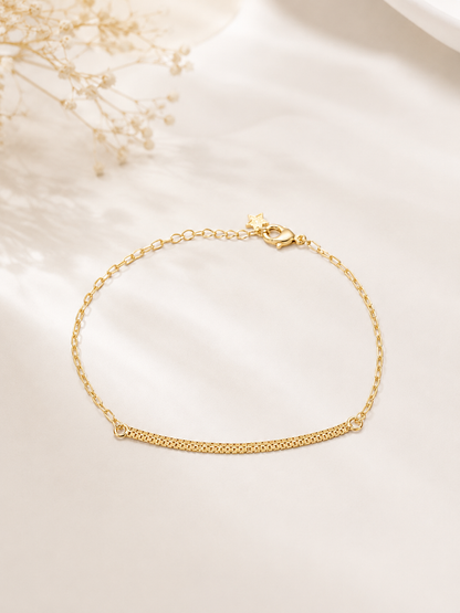 Pulseira Veneziana Dupla na Cartier Ouro 18k