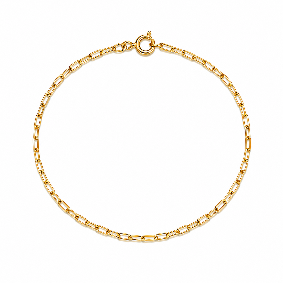 Pulseira Masculina Cartier Alongada Mini Ouro 18k