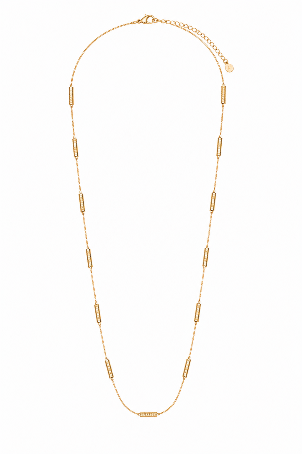 Colar Longo Canutilho Fosco Ouro 18k