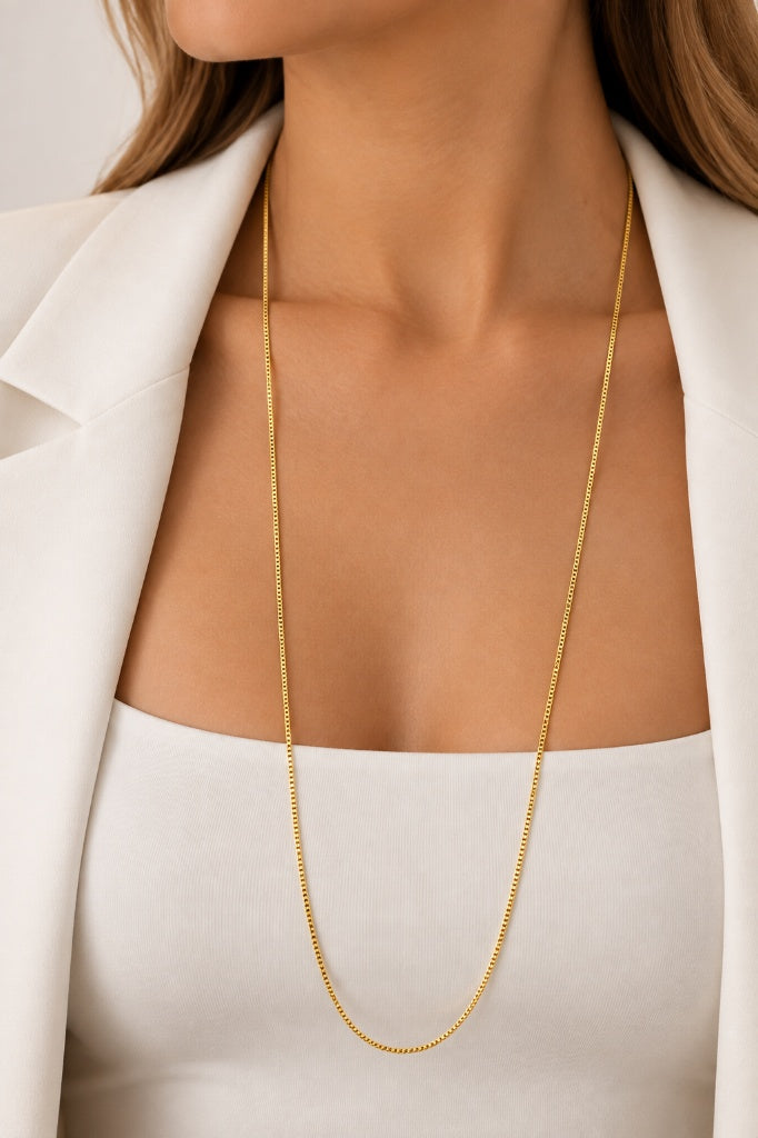 Corrente Veneziana Ouro 18k
