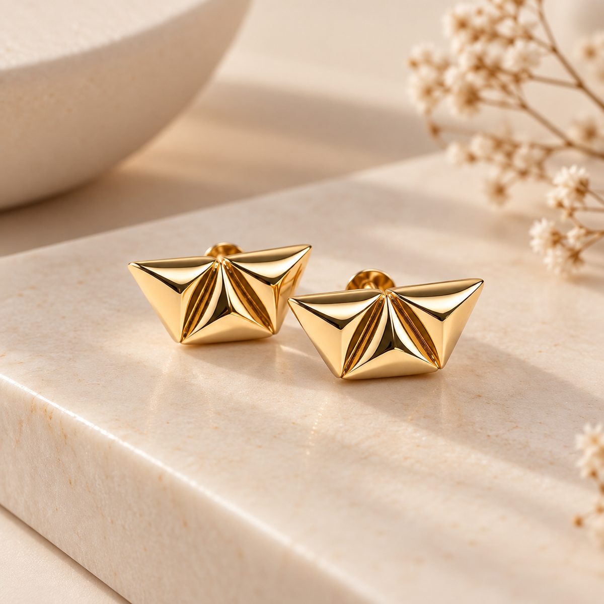Brinco Nuance Triade Ouro 18k