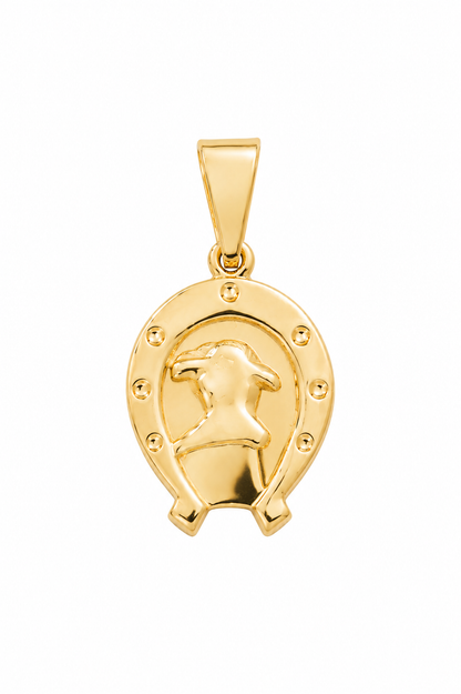 Pingente Ferradura Ouro 18k