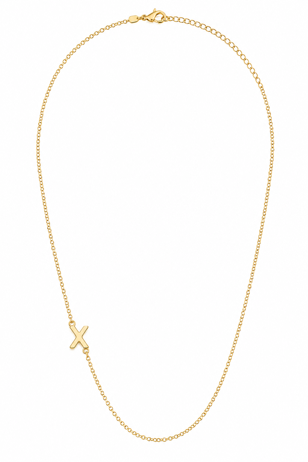 Colar Cartier Letra X Ouro 18k