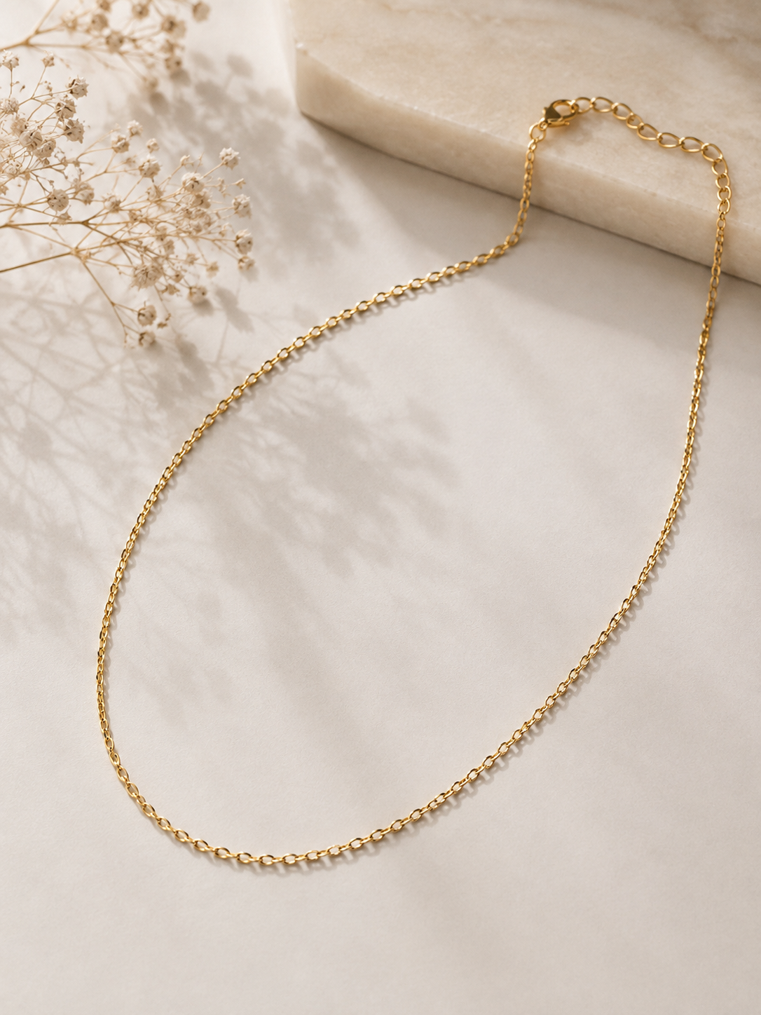 Choker Mini Elos Ovais MontClair Ouro 18k