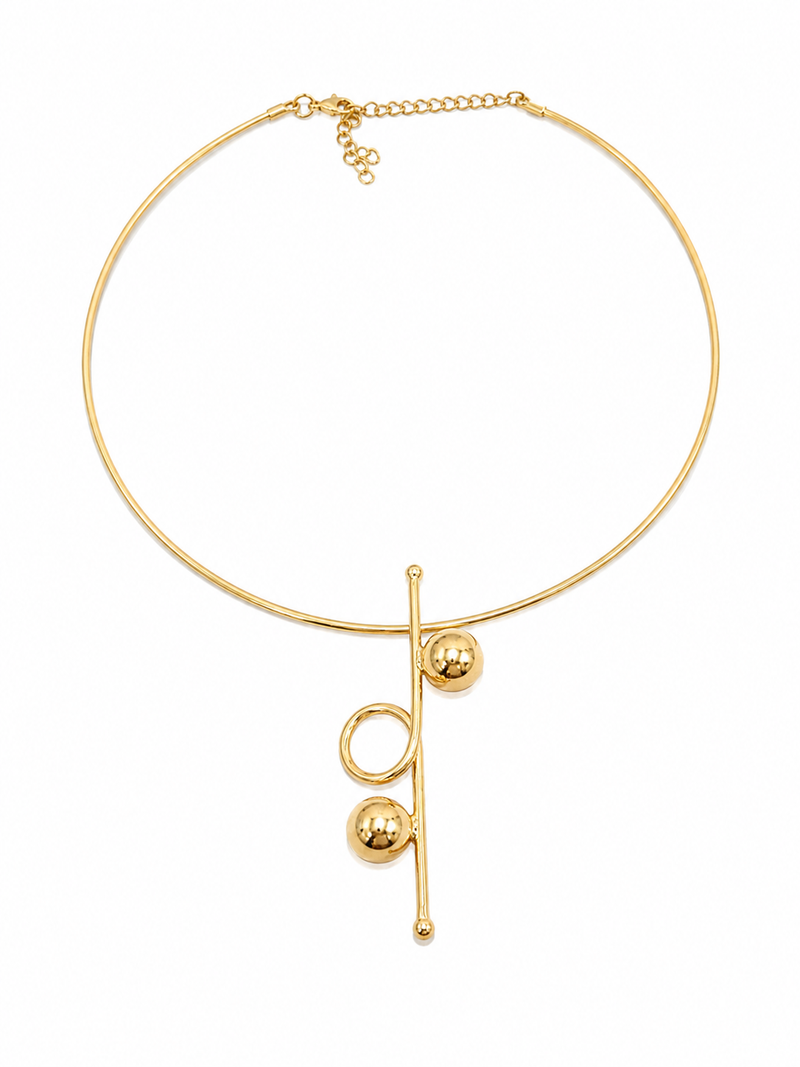 Aro com Pingente Fio Orgânico Ouro 18k
